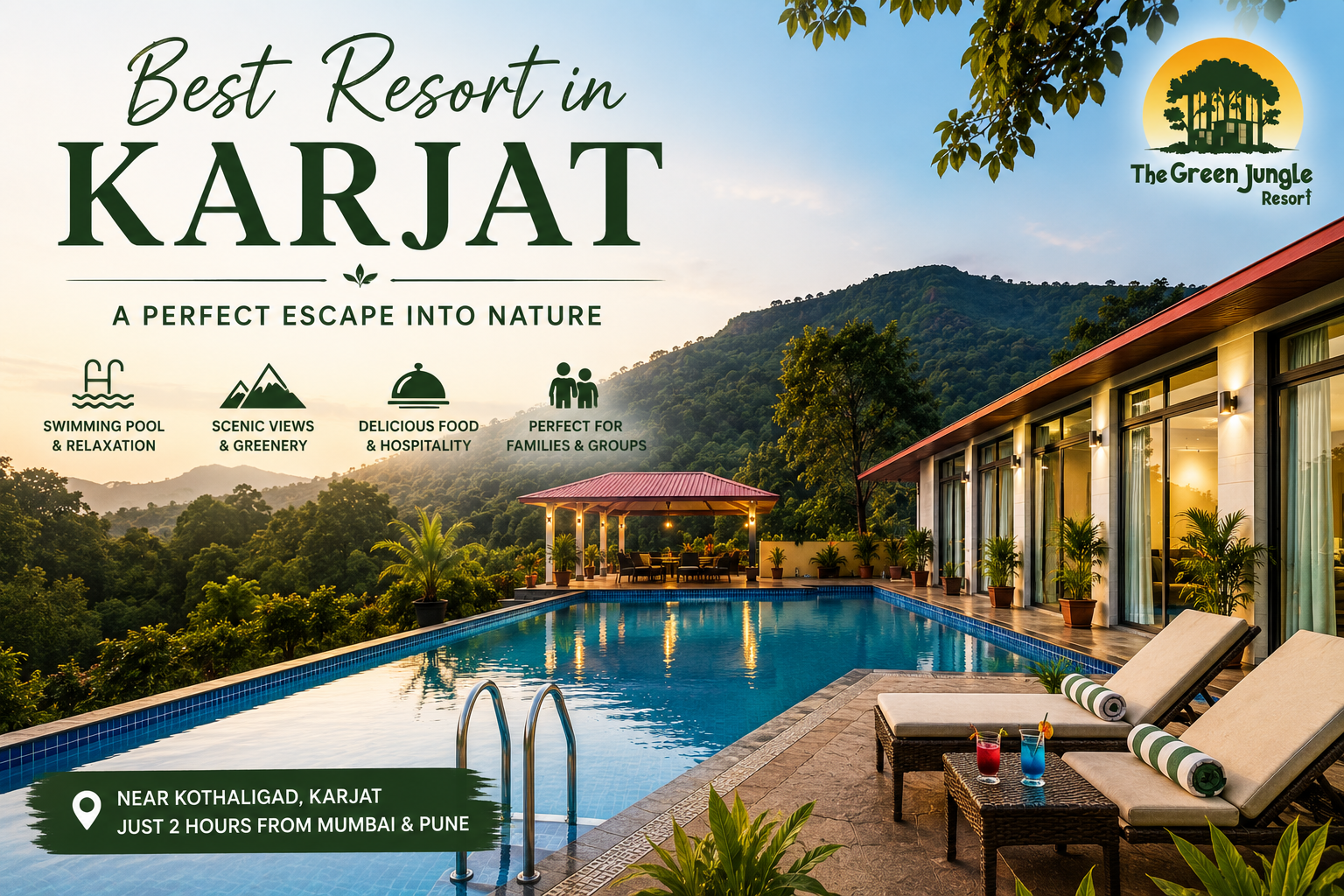 best resort in karjat